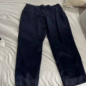 Navy Blue silky dress pants